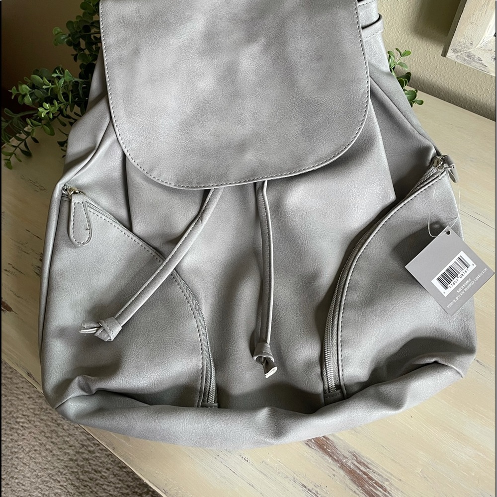 Vegan leather backpack new with tags